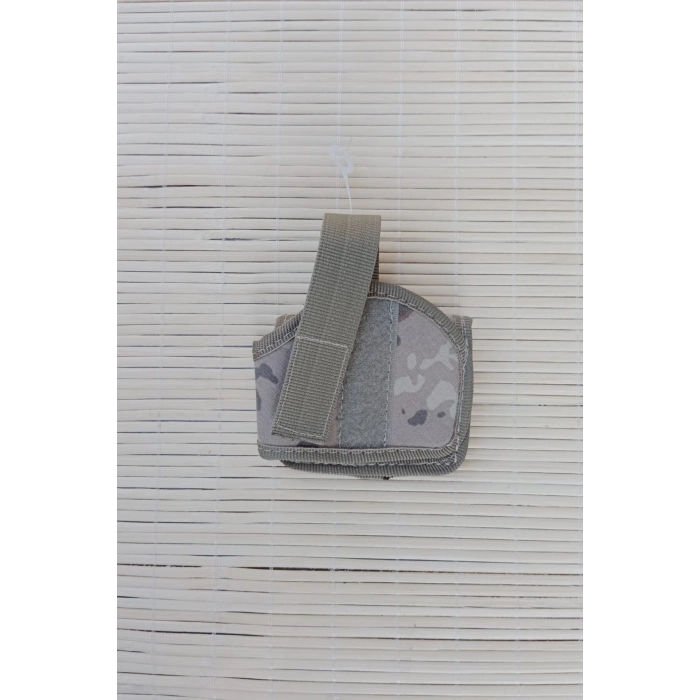 Sag El Jandarma Kamuflaj Renkli Mini Speed Airsoft Palaskaya Kemere Gecirmeli impertex Kase Silah Kilifi