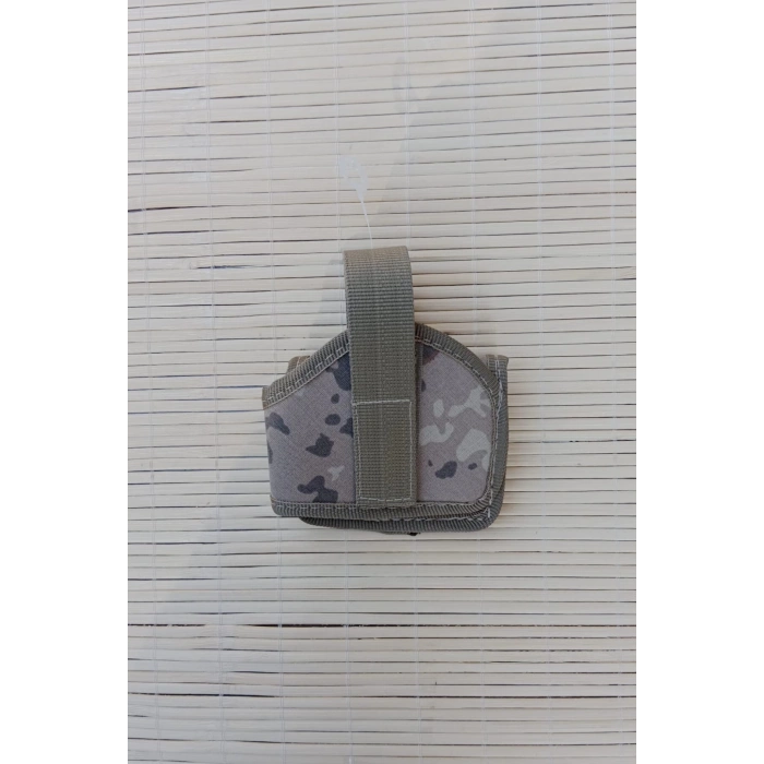 Sag El Jandarma Kamuflaj Renkli Mini Speed Airsoft Palaskaya Kemere Gecirmeli impertex Kase Silah Kilifi