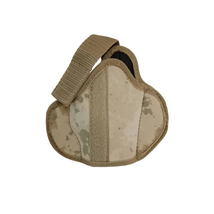 sag el kamuflaj renkli yarim kelebek airsoft palaskaya kemere gecirmeli cirtli impertex silah kilifi