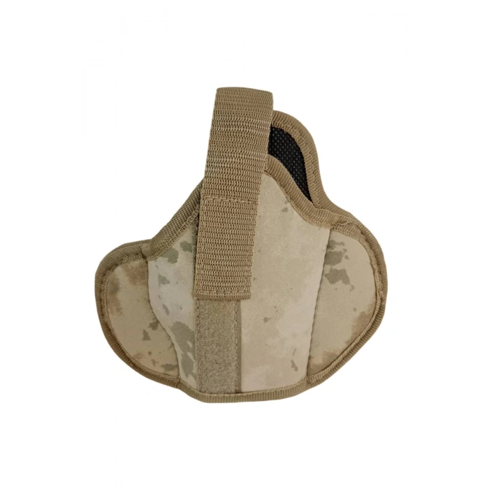 sag el kamuflaj renkli yarim kelebek airsoft palaskaya kemere gecirmeli cirtli impertex silah kilifi