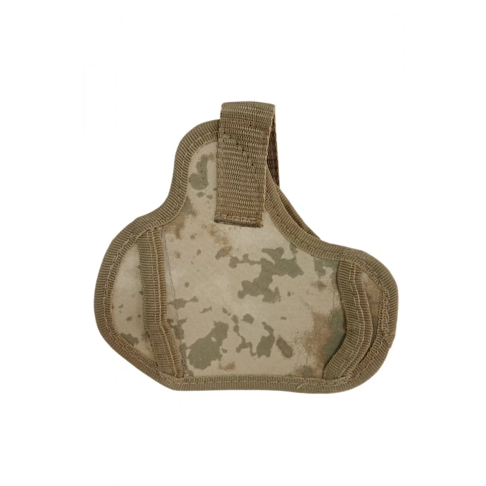 sag el kamuflaj renkli yarim kelebek airsoft palaskaya kemere gecirmeli cirtli impertex silah kilifi