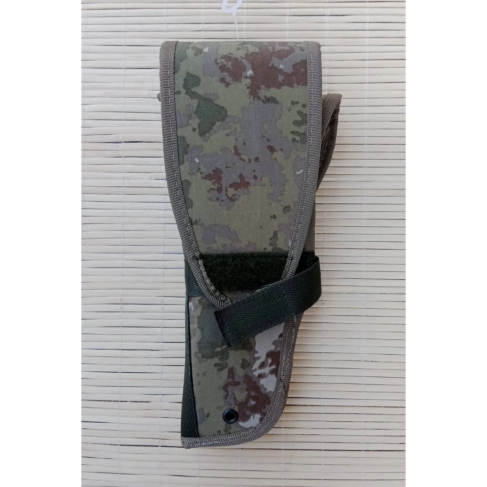 sag el kara kuvvetleri kamuflaj renkli cirtli kapakli airsoft sallamali palaskaya kemere gecirmeli impertex silah kilifi