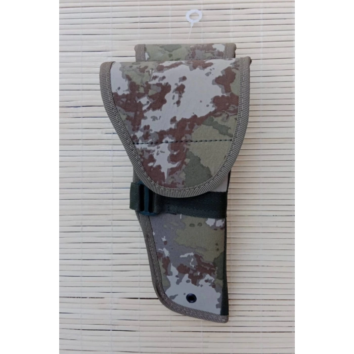 sag el kara kuvvetleri kamuflaj renkli cirtli kapakli airsoft sallamali palaskaya kemere gecirmeli impertex silah kilifi