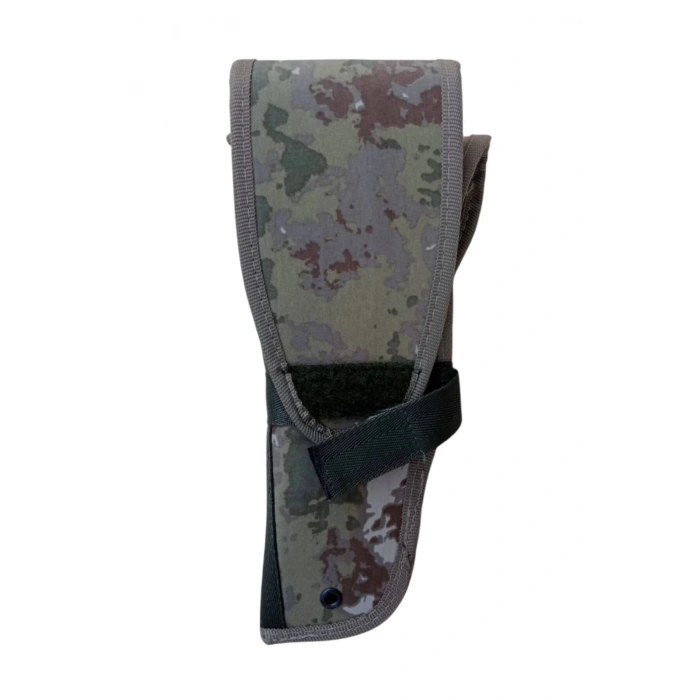 sag el kara kuvvetleri kamuflaj renkli cirtli kapakli airsoft sallamali palaskaya kemere gecirmeli impertex silah kilifi