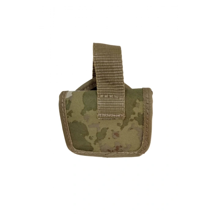 Sag El Kara Kuvvetleri Kamuflaj Renkli Mini Speed Airsoft Palaskaya Kemere Gecirmeli impertex Kase Silah Kilifi