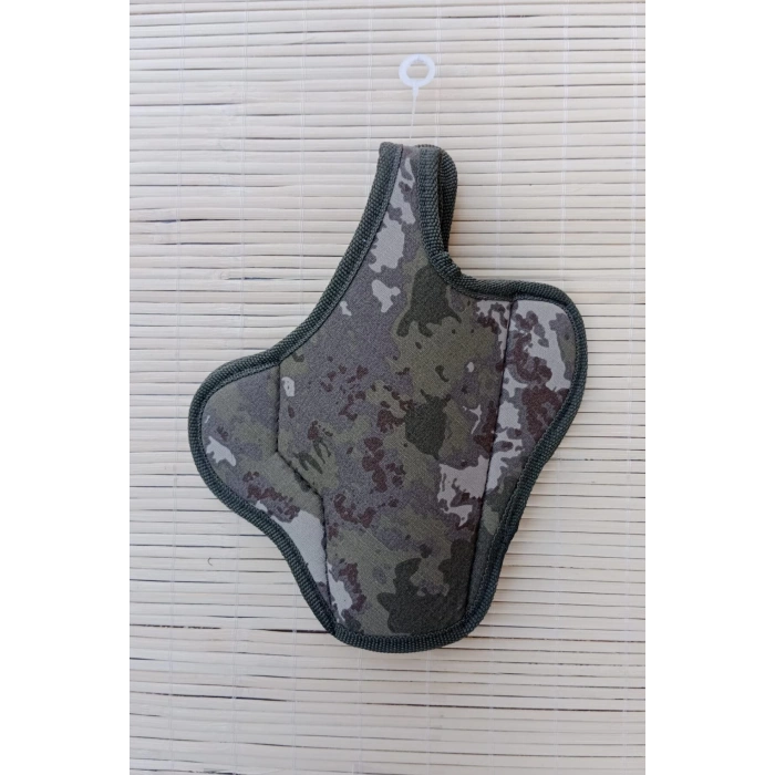 sag el kara kuvvetleri kamuflaj renkli tam kelebek airsoft palaskaya kemere gecirmeli impertex silah kilifi