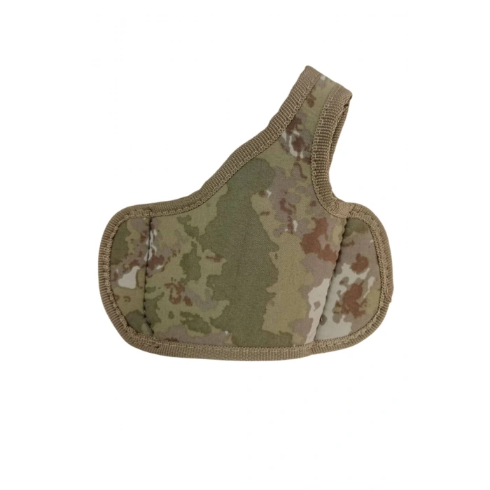 sag el kara kuvvetleri kamuflaj renkli yarim kelebek airsoft palaskaya kemere gecirmeli impertex silah kilifi