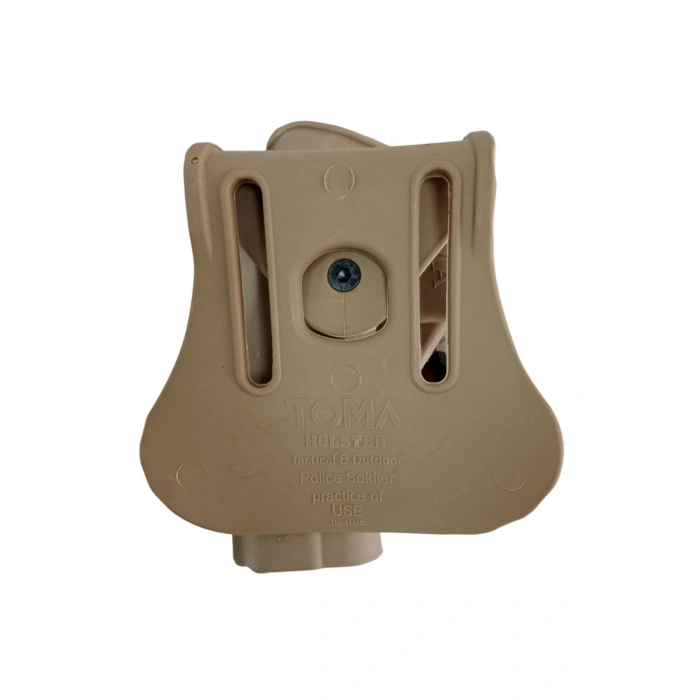 Sag El Kum Beji Renkli Toma Holster Sarsilmaz Polimer Taktik Silah Kilifi