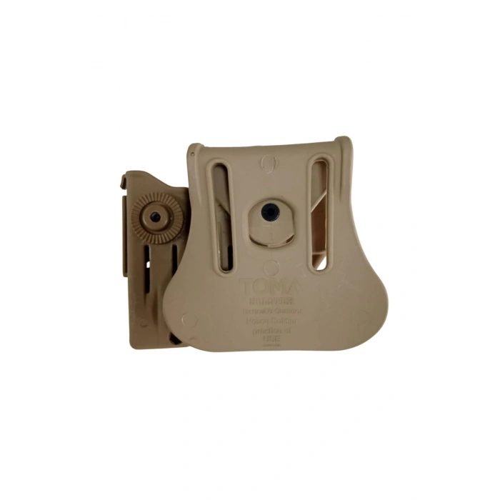 Sag El Kum Beji Renkli Toma Holster Sarsilmaz SAR 9 Polimer Taktik Silah Kilifi ve Sarjorluk