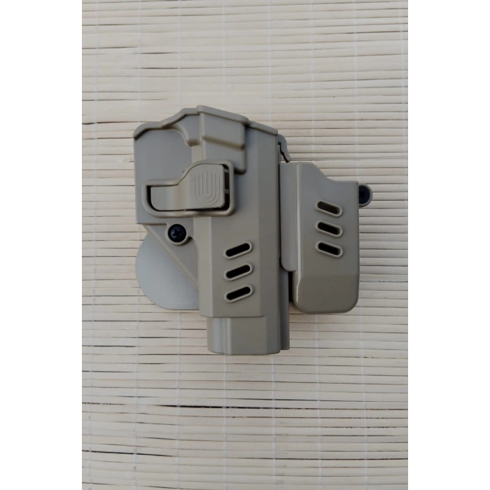 sag el kum renkli black grips polimer sar 9 sar 9 mete silah kilifi ve tekli sarjor kilifi