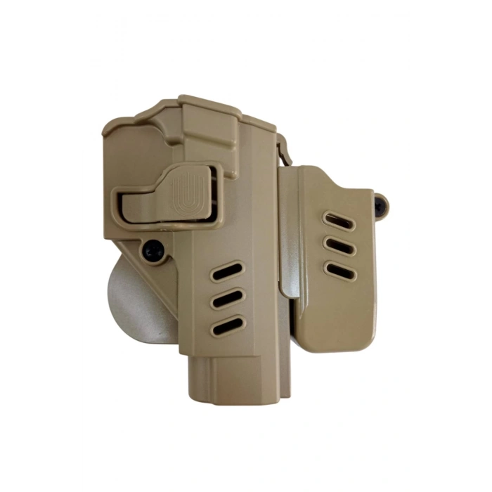 sag el kum renkli black grips polimer sar 9 sar 9 mete silah kilifi ve tekli sarjor kilifi