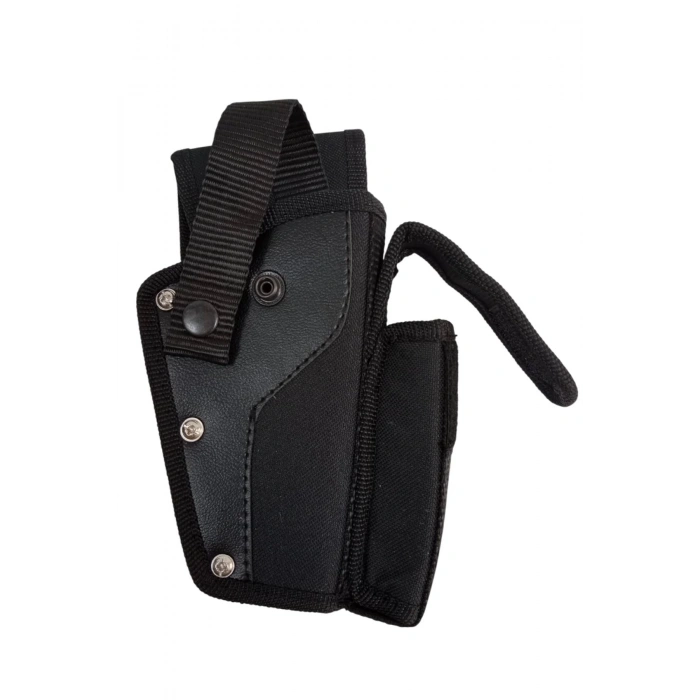 sag el siyah renk tek emniyetli sarjorluklu airsoft palaskaya kemere gecirmeli impertex silah kilifi