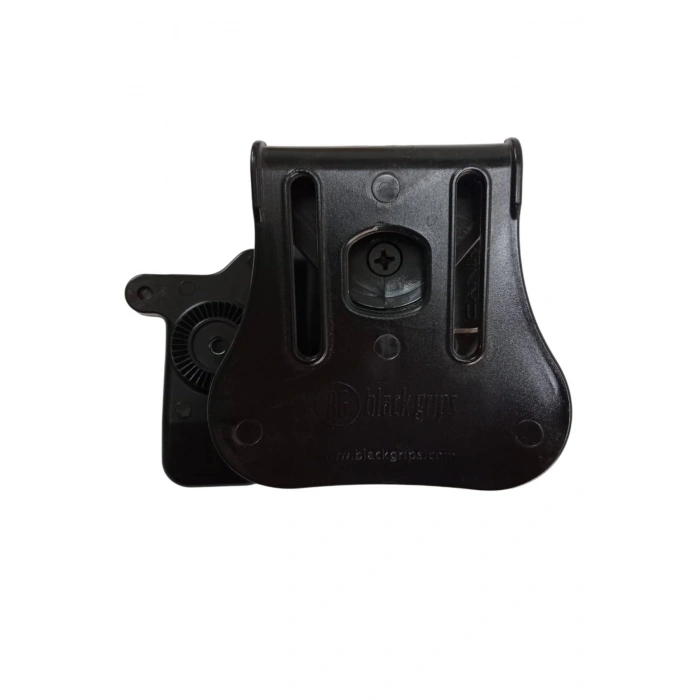 Sag El Siyah Renkli Beretta F 92 Black Grips Polimer P 8 L Silah Kilifi ve Tekli Sarjor Kilifi