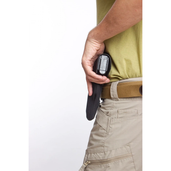 sag el siyah renkli dalgic kumas masali kapakli ic tasima airsoft silah kilifi