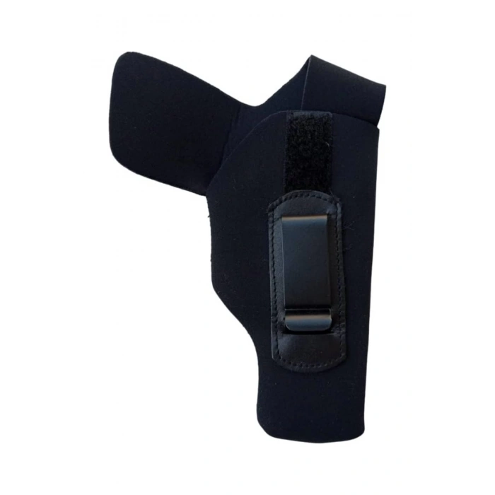 Sag El Siyah Renkli Dalgic Kumas Masali Kulakli ic Tasima Airsoft Silah Kilif