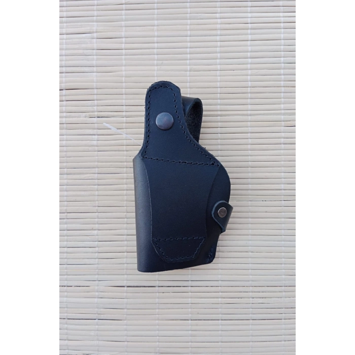 sag el siyah renkli hakiki deri masali universal ic dis tasima yarim model palaskaya kemere gecirmeli silah kilifi