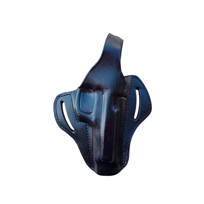 sag el siyah renkli hakiki deri tam kelebek universal kemere gecirmeli Canik 55 silah kilifi