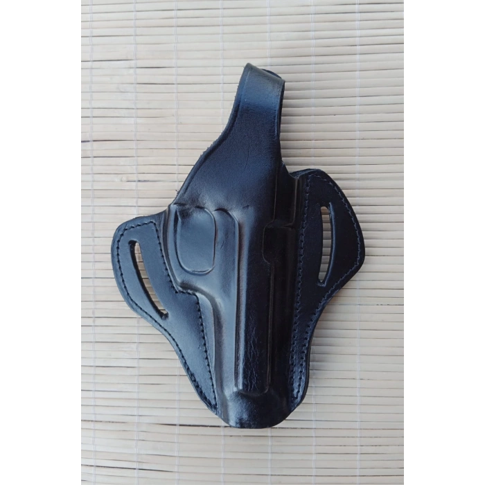 sag el siyah renkli hakiki deri tam kelebek universal palaskaya kemere gecirmeli sar 9 silah kilifi