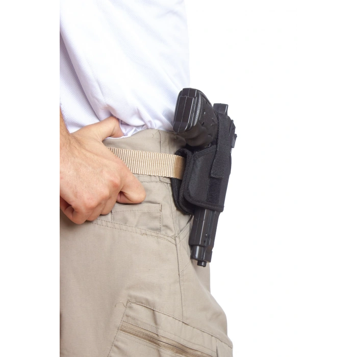 Sag El Siyah Renkli Mini Speed Airsoft Palaskaya Kemere Gecirmeli impertex Kase Silah Kilifi