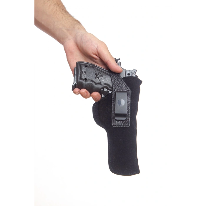 sag el siyah renkli suet ic dis masali tek emniyetli ic dis tasima palaskaya kemere gecirmeli silah kilifi