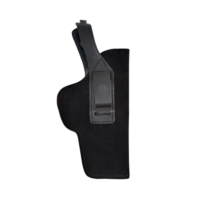 sag el siyah renkli suet ic dis masali tek emniyetli ic dis tasima palaskaya kemere gecirmeli silah kilifi