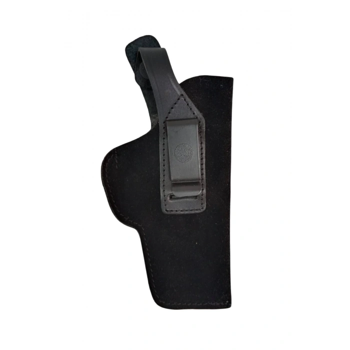 sag el siyah renkli suet ic dis masali tek emniyetli ic dis tasima palaskaya kemere gecirmeli silah kilifi