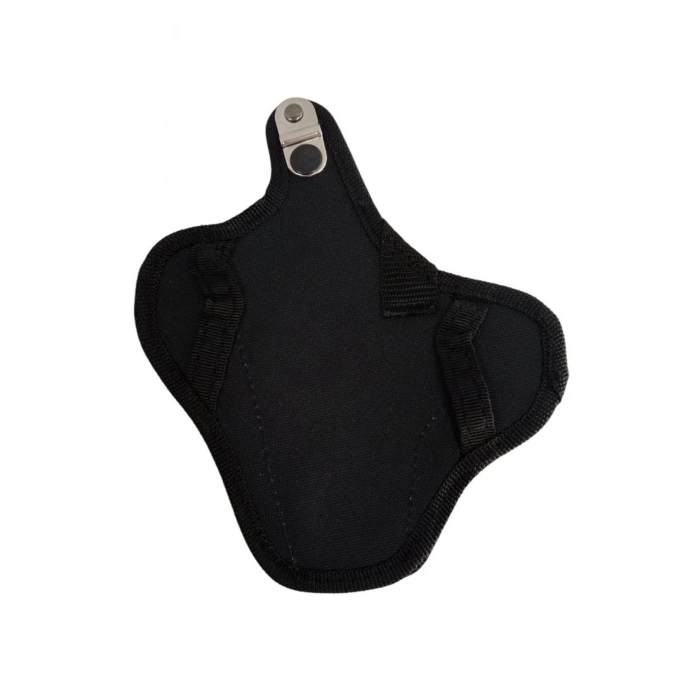 sag el siyah renkli tek emniyetli sarjorluklu tam kelebek airsoft palaskaya kemere gecirmeli impertex silah kilifi