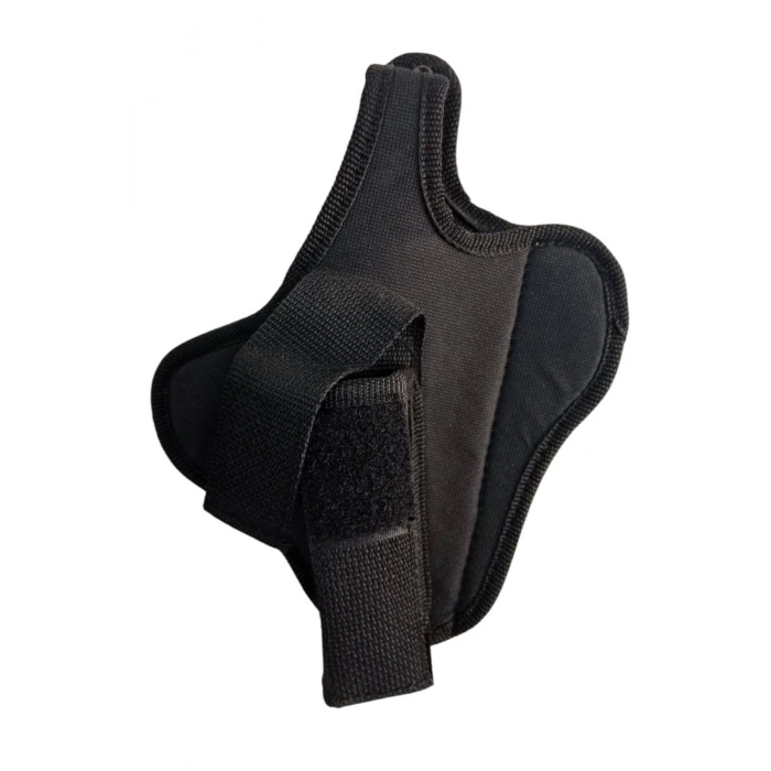 sag el siyah renkli tek emniyetli sarjorluklu tam kelebek airsoft palaskaya kemere gecirmeli impertex silah kilifi