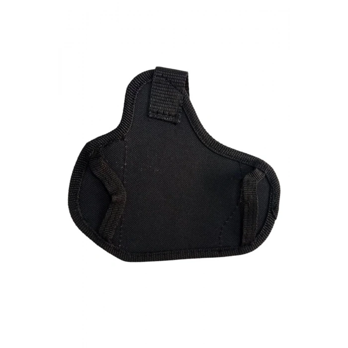 sag el siyah renkli yarim kelebek airsoft palaskaya kemere gecirmeli cirtli impertex silah kilifi