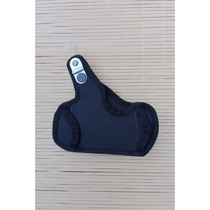 sag el siyah renkli yarim kelebek airsoft palaskaya kemere gecirmeli impertex silah kilifi