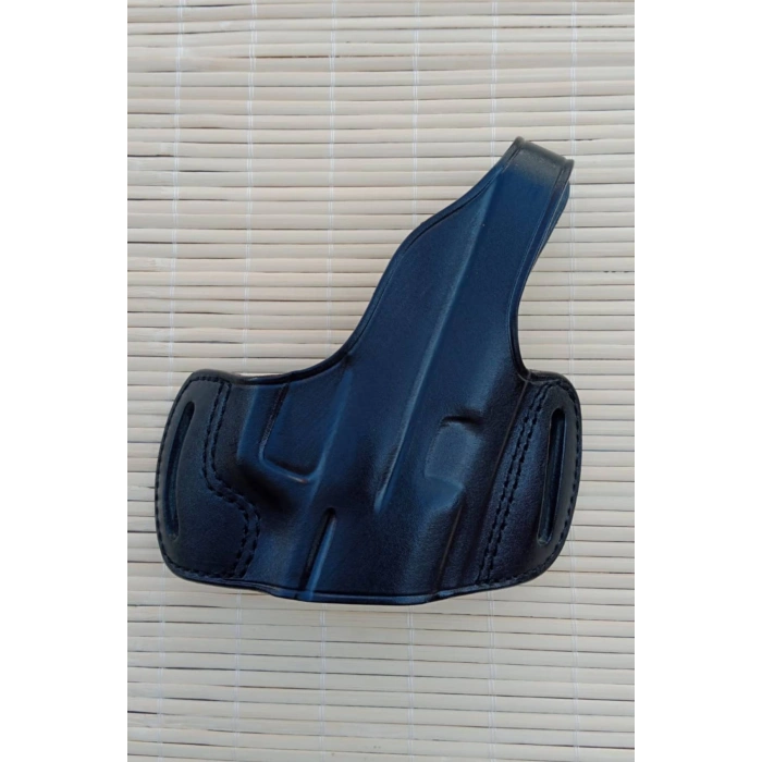 sag el siyah renkli yarim kelebek hakiki deri citcitli Sarsilmaz Sar 9 silah kilifi