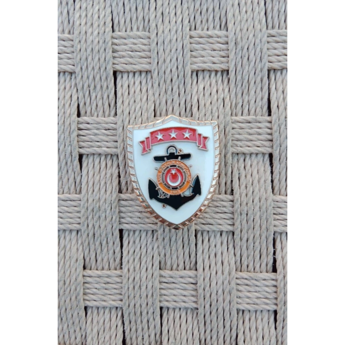 Sahil Guvenlik 1 nolu Harici Metal Gogus Brovesi Rozeti