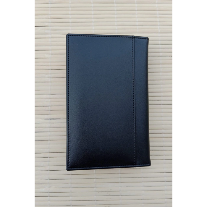 Sahil Guvenlik Amblemli Soguk Baskili ozel Tasarim Cengiz Pakel Hakiki Deri Bloknot