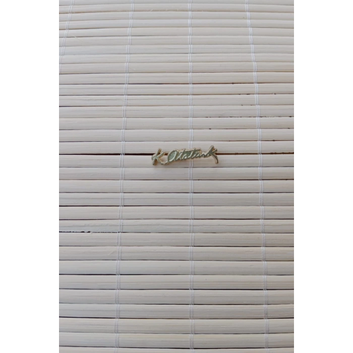 sari renkli ataturk imzali ceket yaka ignesi yaka rozeti