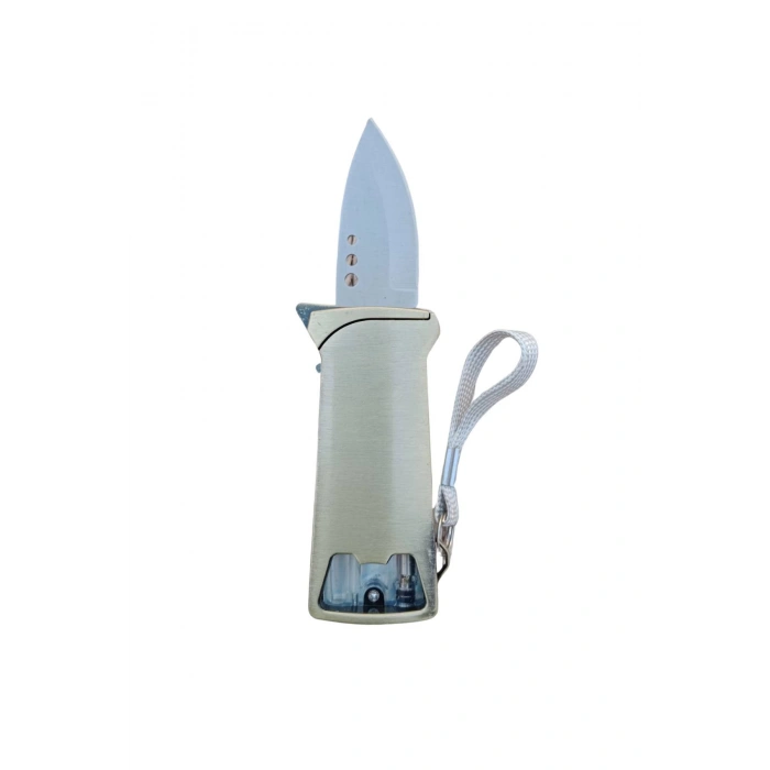 Sari Renkli Kabartmali Cok Fonksiyonlu Siddetli Kartal Modelli Emniyetli Dugmeli Bicakli Purmuz Cakmak