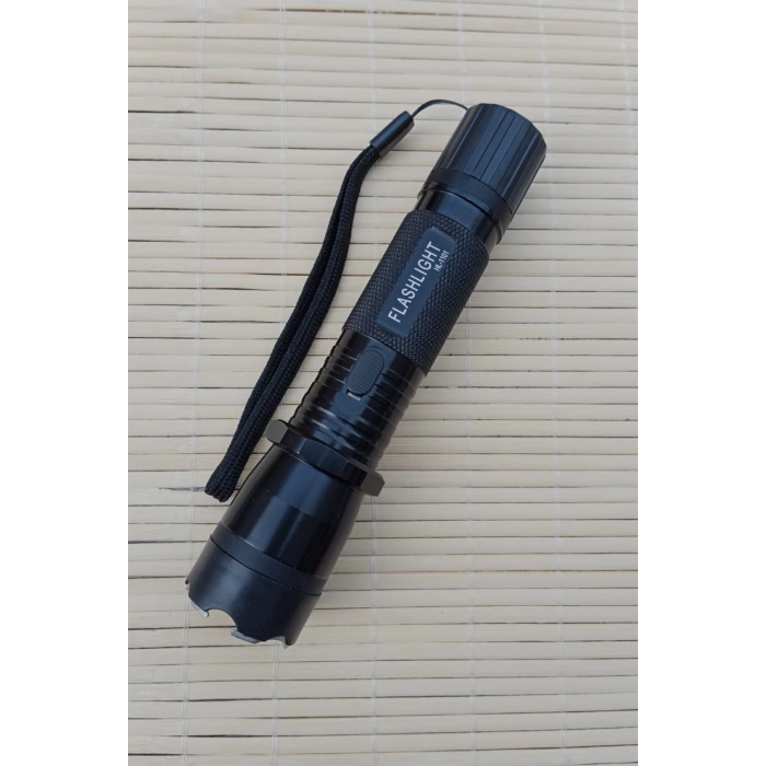 Sarjli Elektrosoklu 220 v El feneri HL 1101 Light Flashlight Plus Sok Cihazi