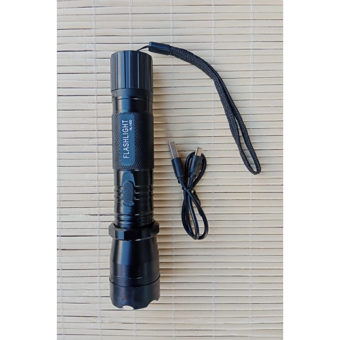 sarjli elektrosoklu 220v el feneri hl 1450 light flashlight plus sok cihazi
