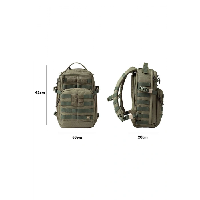 sedef yesili renkli 30 litre dagci askeri taktik sirt cantasi