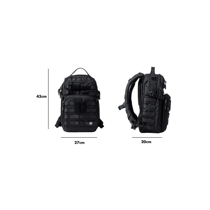 siyah renkli 30 litre dagci askeri taktik sirt cantasi