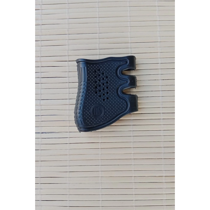siyah renkli 9 mm tum silahlara uyumlu black grips silikon silah kabzasi