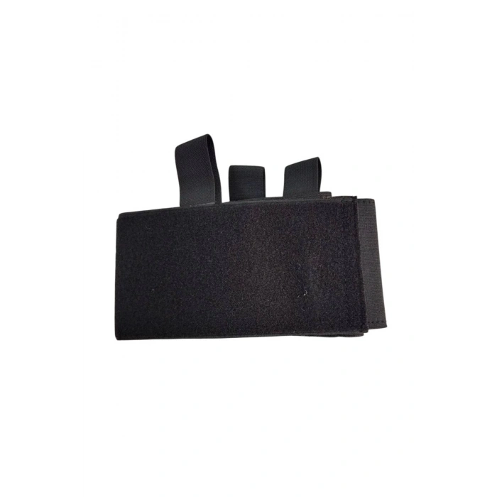 siyah renkli cirtli sarjorluk tabanca kelepce silah bel korsesi