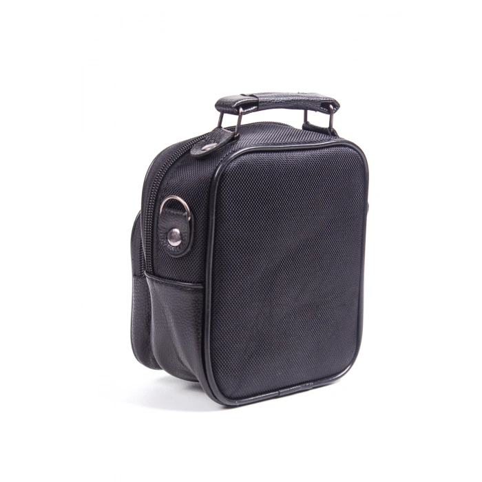 siyah renkli fermuarli 3 lu el cantasi