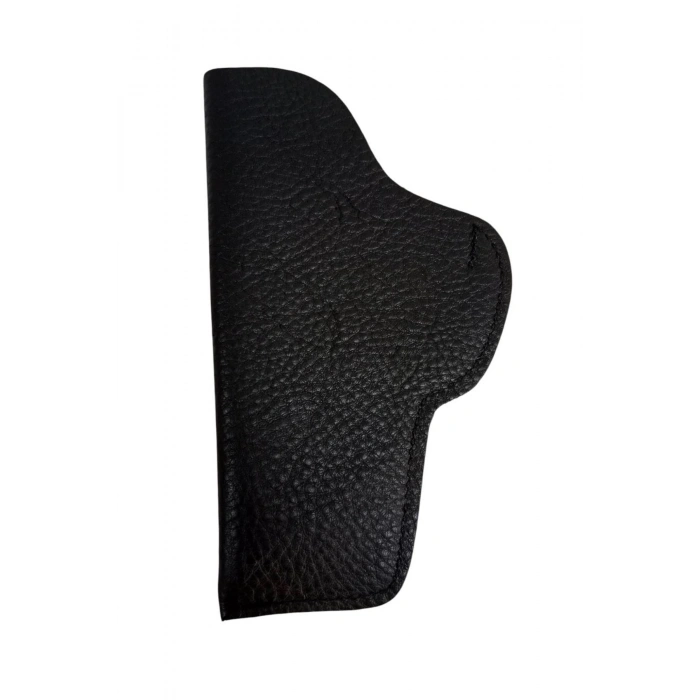 siyah renkli ic tasima alt tarafi kapali deri silah kilifi