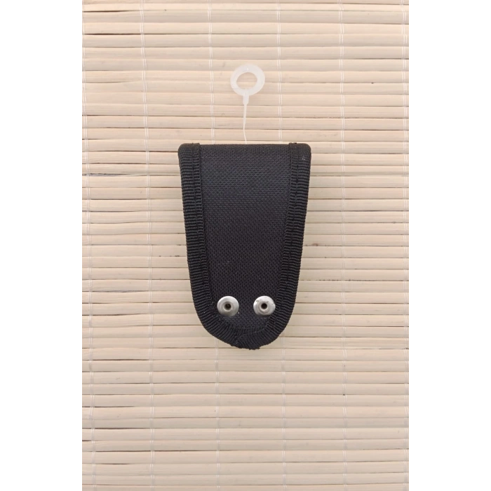 siyah renkli impertex kumas metal tokali palaskaya gecirmeli jop kilifi