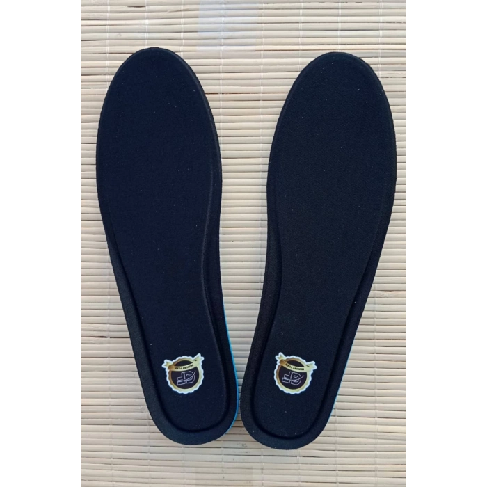siyah renkli natural kemer destekli ortopedik memory foam ayakkabi tabanligi ic ayakkabi tabanlik