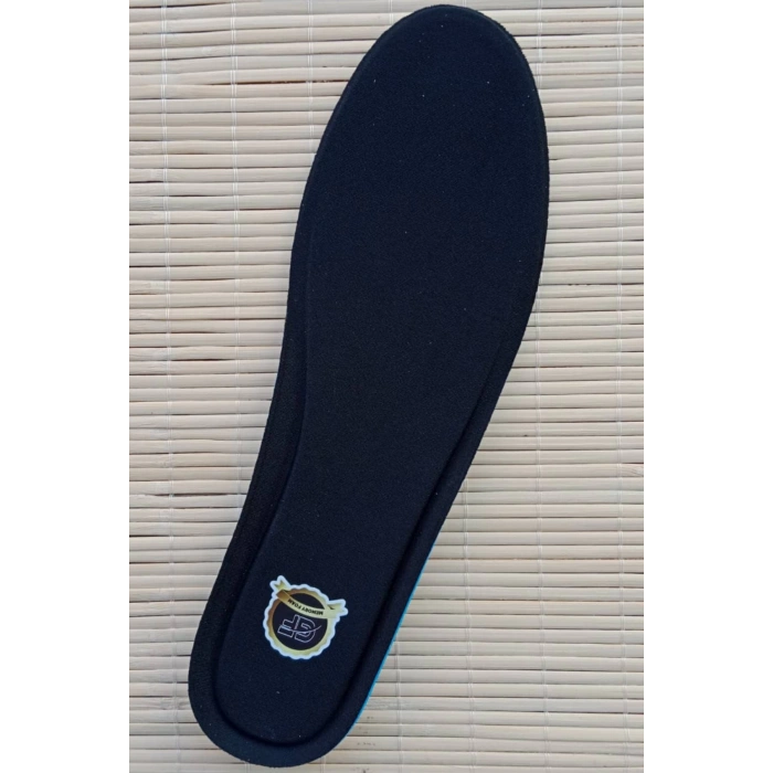 siyah renkli natural kemer destekli ortopedik memory foam ayakkabi tabanligi ic ayakkabi tabanlik