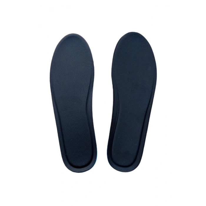 siyah renkli ortopedik memory foam ayakkabi tabanligi natural kemer destekli ic ayakkabi tabanlik