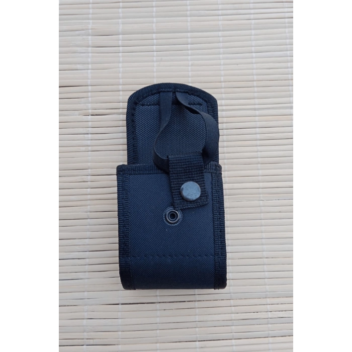 siyah renkli palaskaya kemere takilan citcitli impertex telsiz kilifi