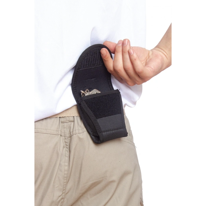 siyah renkli paslanmaz celik masolet kelepce ve kapali kelepce kilifi