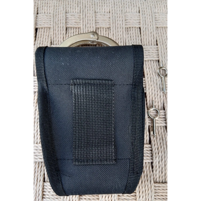 siyah renkli paslanmaz celik masolet kelepce ve kapali kelepce kilifi